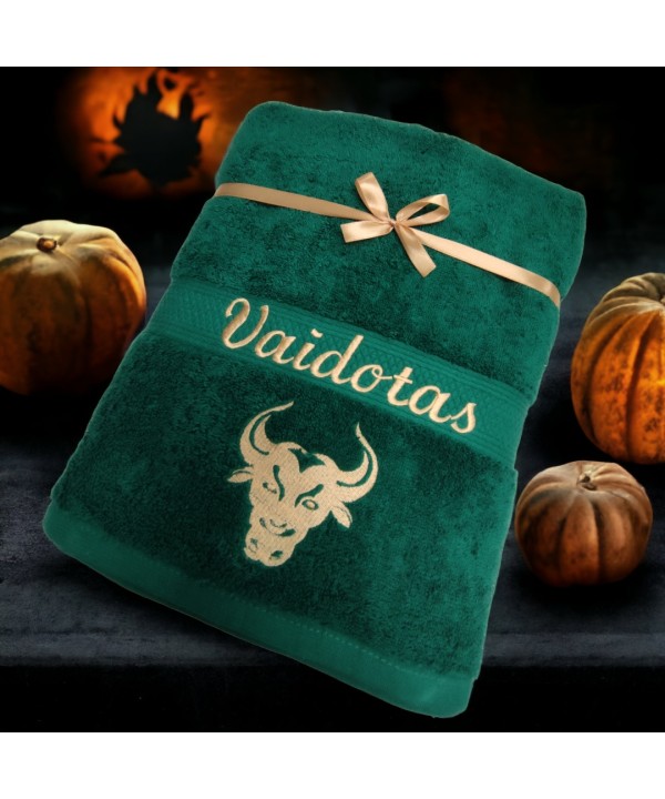 Siuvinėtas rankšluostis su zodiako ženklu (zodiakas)